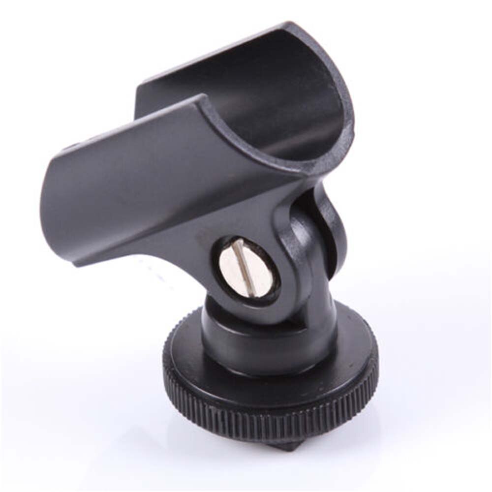 Shoe Microphone Clip Clamp Mount Holder for Interview Mic DSLR Video Camera