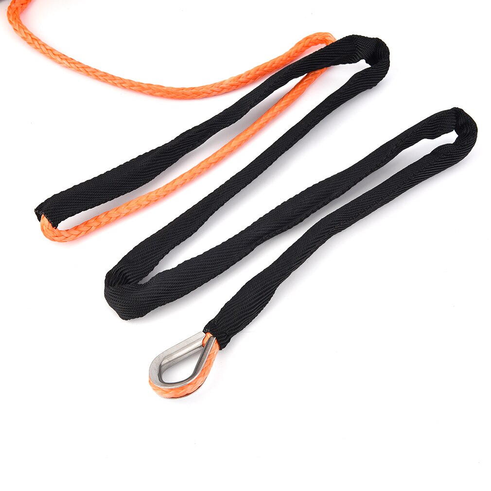 5mm × 15m buen 12 trenza de hilo Cable de cabrestante cuerda de arrastre sintética cuerda de arrastre línea de alta resistencia ligera escalada cuerda al aire libre