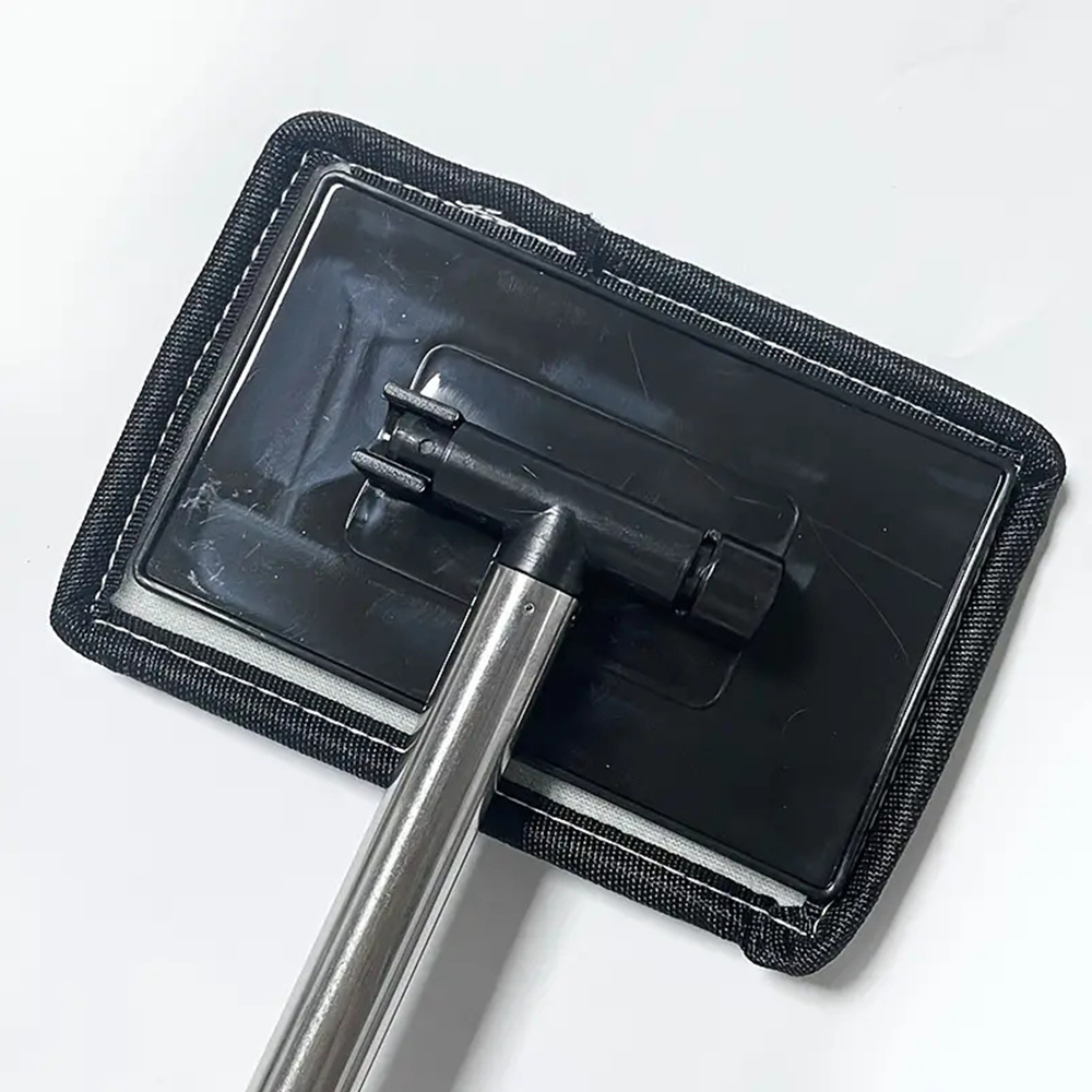 Spazzola per la pulizia dell'auto per parabrezza anteriore Detergente per disappannamento telescopico Manico in metallo Strumento per la rimozione della polvere Tergicristallo in microfibra per uso domestico