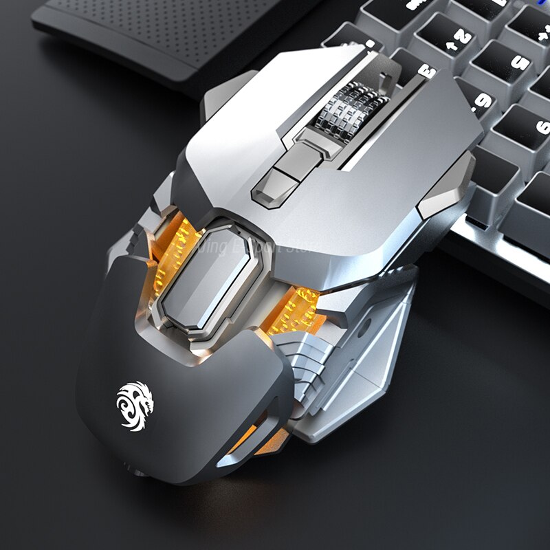Ergonomische Gaming Muis Computer-Muizen Gamer Bedrade Laptop Usb-Kabel Optische Verstelbare Staart Muis Professionele Muis Gamer 6400dpi