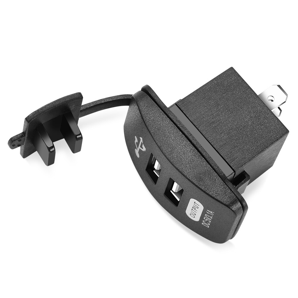 Chargeur de voiture étanche, double port USB, pour Renault Megane 2 3 Duster Logan Clio 4 3 Laguna 2 Sandero Scenic 2 Captur