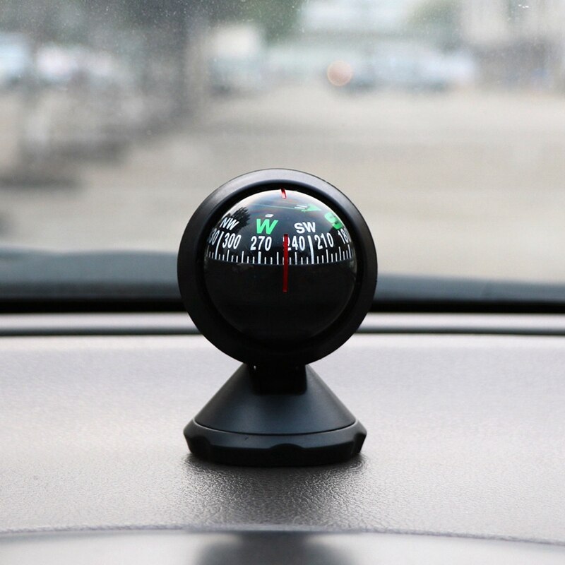 Pocket Bal Dashboard Dash Mount Navigatie Kompas Auto Boot Truck Zuig