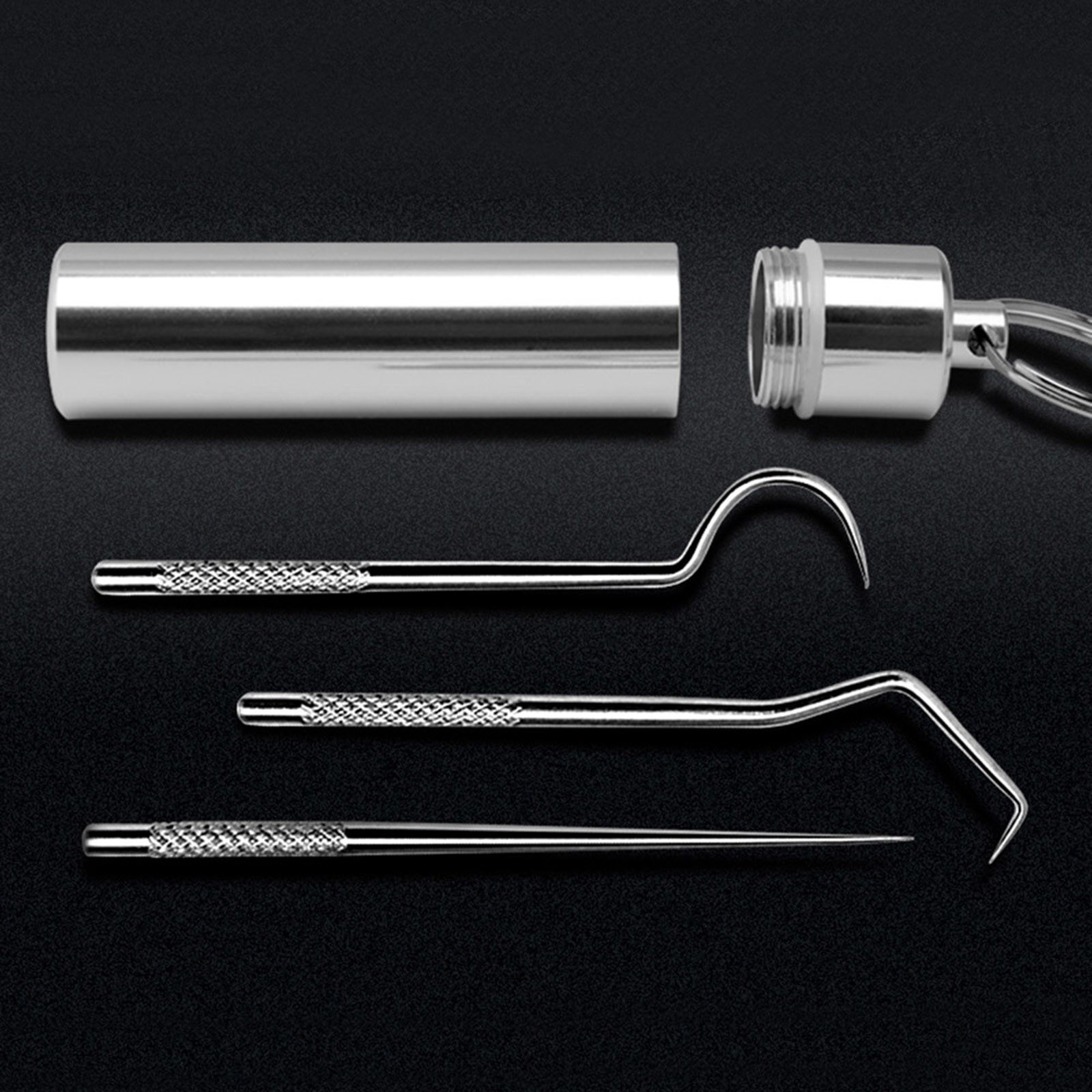 Toothpick String Type 3 Types Portable Toothpicks Stainless Steel Tooth ... – Vicedeal