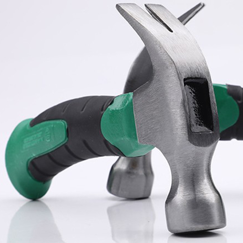 Tuosen Household 0.25Kg Multi-Function Hardware Hammer Steel Plastic Small Hammer Slip Mini Claw Hammer Hammer