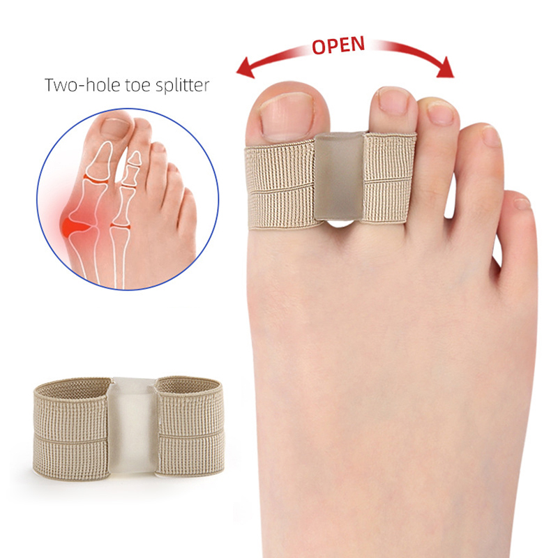 1Pc Fußpflege Werkzeug Silikon Zehenspreizer Separator Ballen Hallux Valgus Korrektor Daumen Finger Korrektur Haarglätter