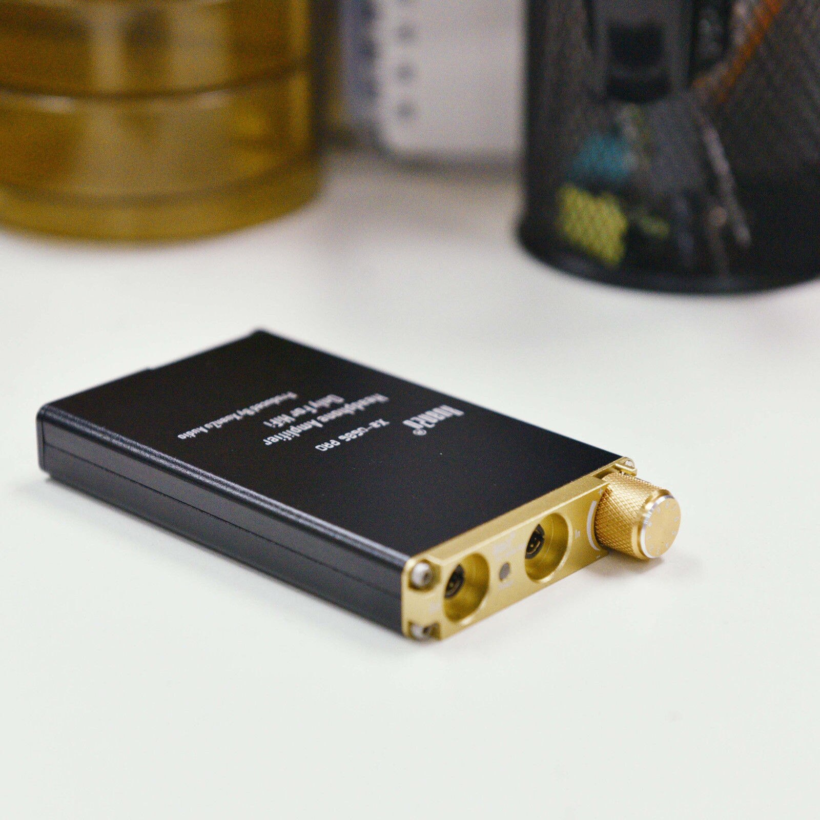 GZLOZONE Hifi Mini Portable Stereo headphone amplifier /Tube style/(No noise) amp L3-50