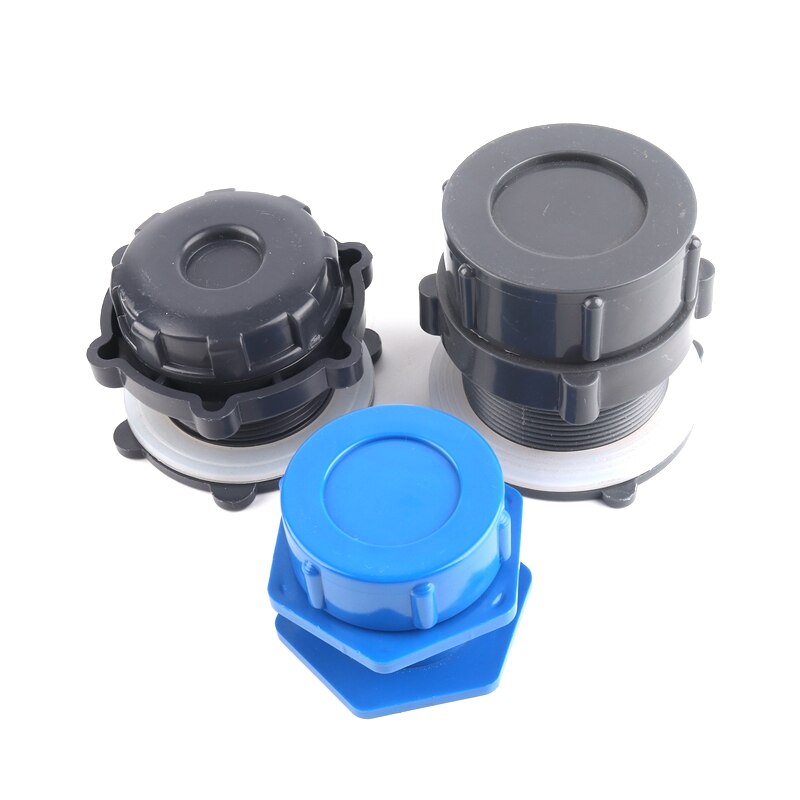 1Pcs Aquarium fish tank water level plug manual drainage Garden landscape drainage adapter Water Fish tank bulkhead Fitting