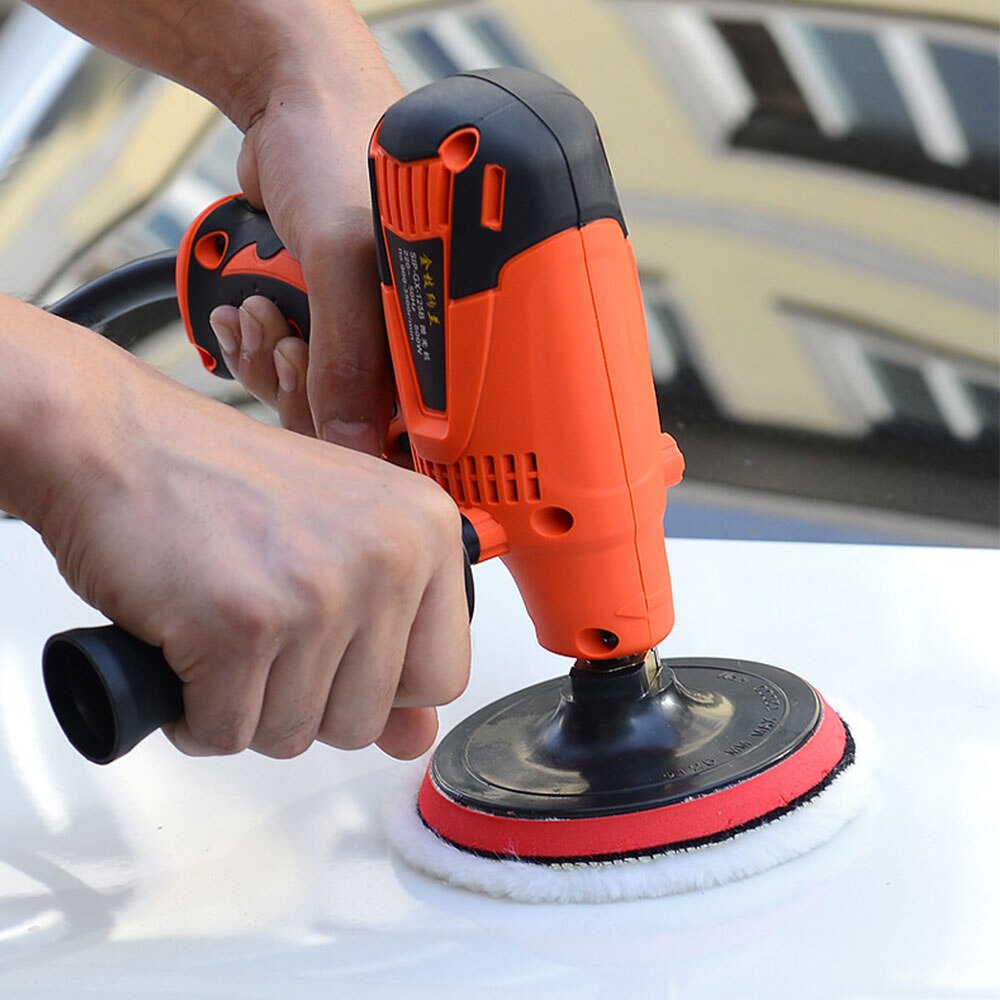 800W Electric Car Polisher Machine Adjustable Speed Auto Polishing Car Waxing Grinding Machine For Paint Care Tools