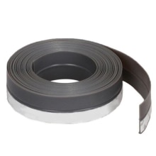 Dustproof Weather Strip Seal Full Strip Door Draught Excluder Roll Stopper 5mm: Gray