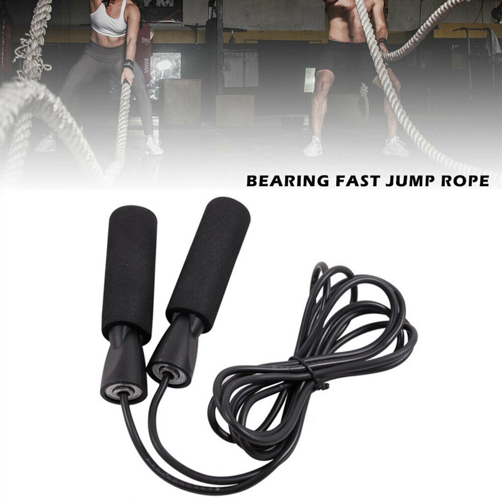 Speed Skipping Jump Rope Exercise Boxing Skipping Jump Rope Sports Bearing Speed Fitness Equipment adjustable jumping ropes