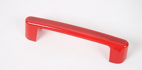 Molduras de Interior SHINEKA para Jeep Wrangler JK 2007 Kit de decoración de coche rojo pegatinas accesorios para Jeep Wrangler JK: Co-pilot handle