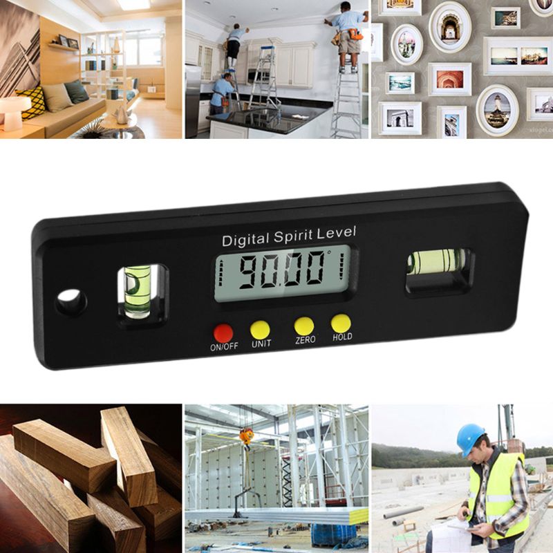 Magnetic Horizontal Angle Meter Electronic Digital Protractor Level Inclinometer