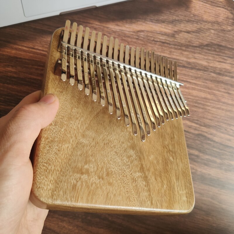 Handgemaakte 21 Key Kalimba Kamfer Hout Duim Piano Toetsenbord Instrument Muziek