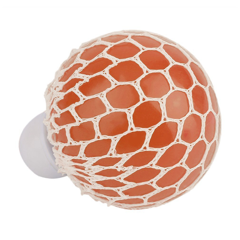 Stress Grape Balls Anti Stress Balls Squishy Balls Mesh Balls Perfect for Stress Relief 3 SET Grape Balls (Purple, Orange, Blu
