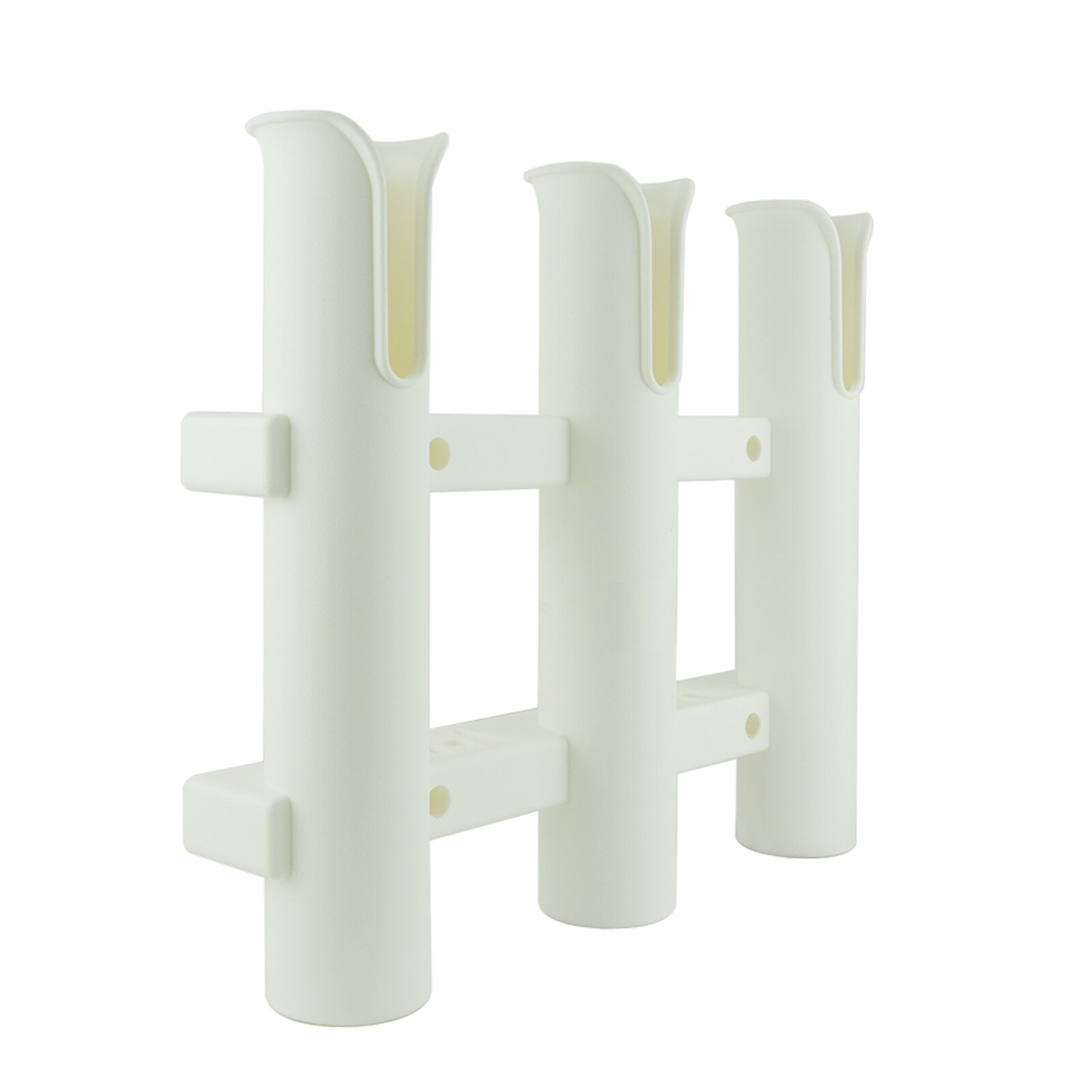 3 tubi Link plastica bianca canna da pesca portapacchi porta canna da pesca presa per barca scatola da pesca marina kayak barca yacht