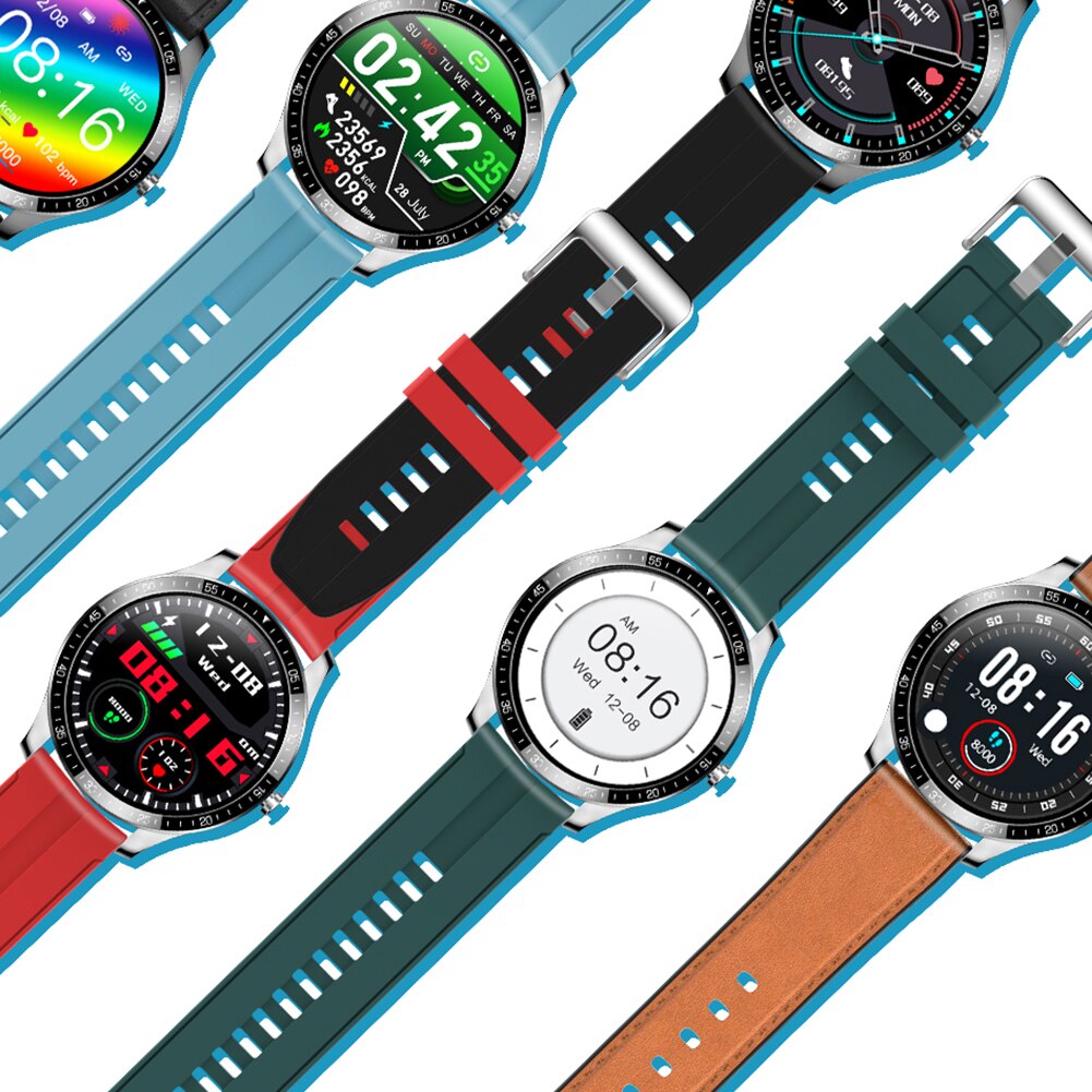 S80 Mannen Smart Horloge Fitness Tracker Hartslag Slaap Monitor Multi-Sport Camping IP67 Waterdichte Smartwatch Voor Ios Android