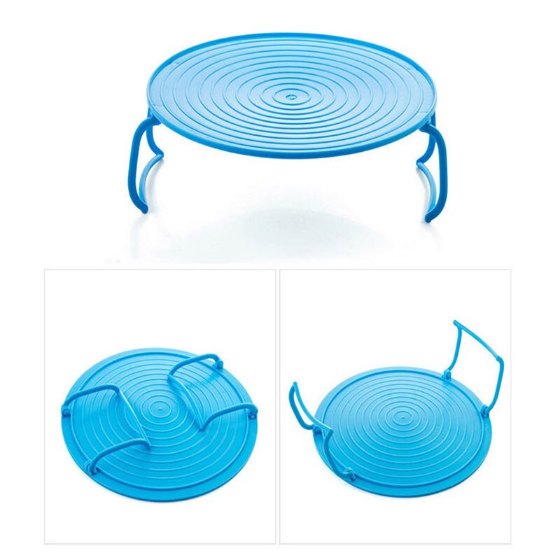 Kitchenware Multifunctional Dish Tray Shelves Microwave Upper and Lower Two-tier Steaming Rack Kitchen Organizing Tray