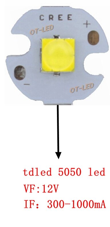 5 STÜCKE CREE XML XM-L T6 LED U2 10 Watt Weiß Warmweiß hoch Energie LED 5050 12 V Emitter Diode mit 12mm 14mm 16mm 20mm PCB für DIY: tdled 12V 5050 LED / 16mm Weiß PCB / kalt Weiß