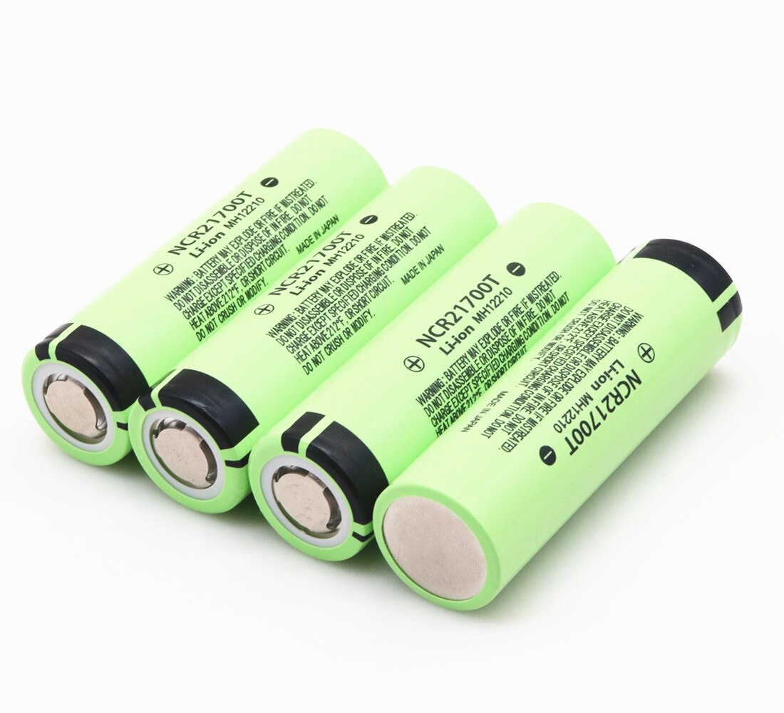1-10pcs original 21700 NCR21700T lithium rechargeable battery 4800mAh 3.7 V 40A high-discharge battery high-drain Li-ion battery