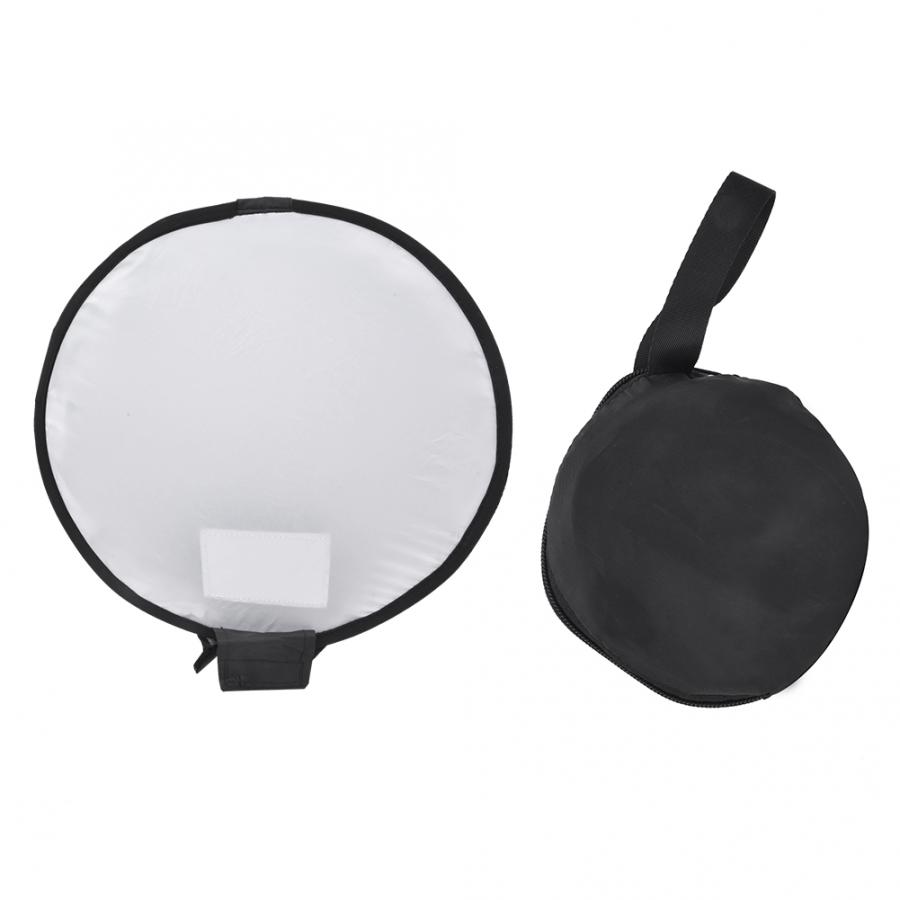 30cm redondo portátil Mini linterna superior plegable estudio Softbox fotografía relleno luz cubierta