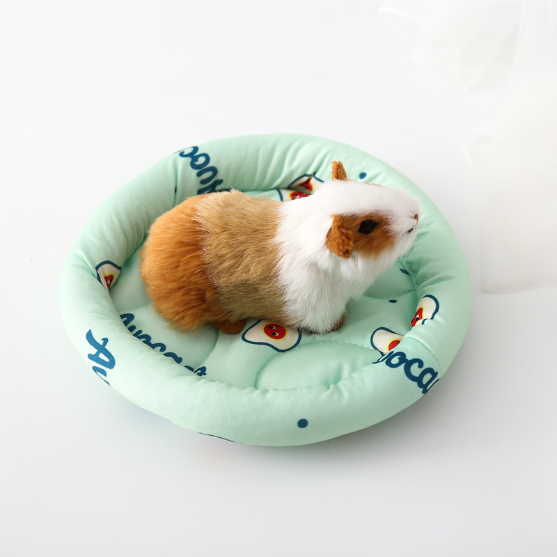 Lit circulaire pour Hamster, tapis de sommeil confortable pour hérisson, écureuil, souris, Rats, cochon d'inde, Chinchilla, petit Animal, coussin doux