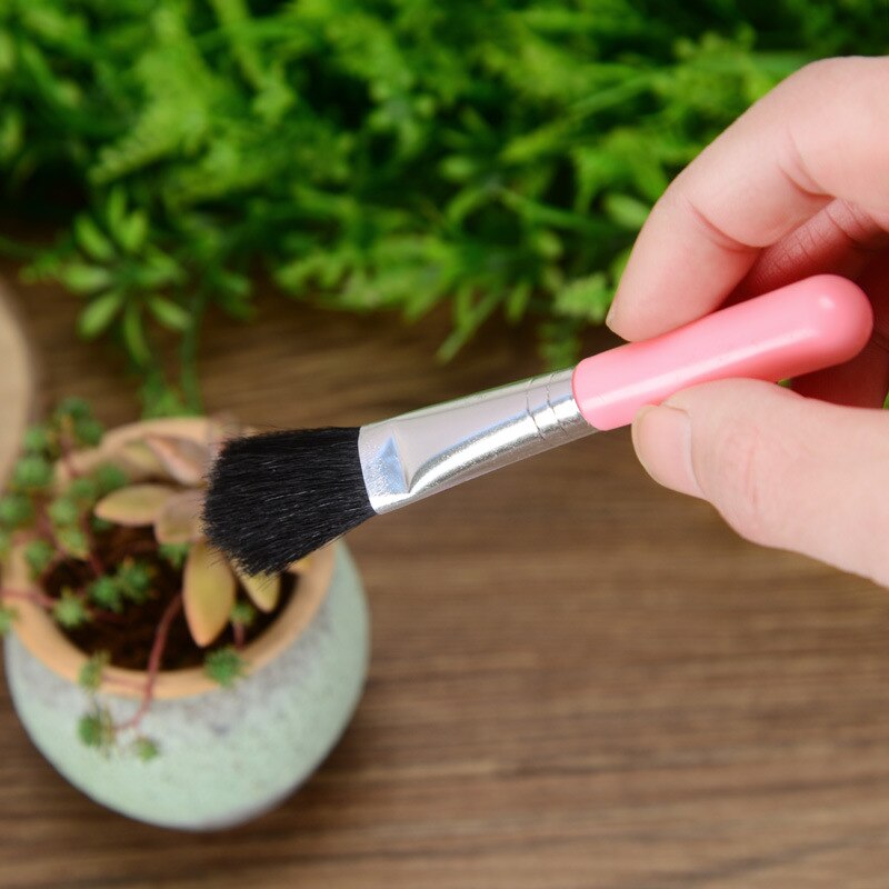 5 uds herramienta de jardinería combinación miniatura cepillo-pala cepillo de limpieza de plántulas de Transplanter perforadora pala cuchara