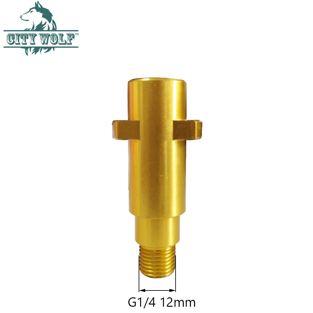 10PCS aluminum karcher adaptor G1/4 thread for karcher K2 K3 K4 K5 K6 K7 high pressure washer joint snow foam lance adaptor