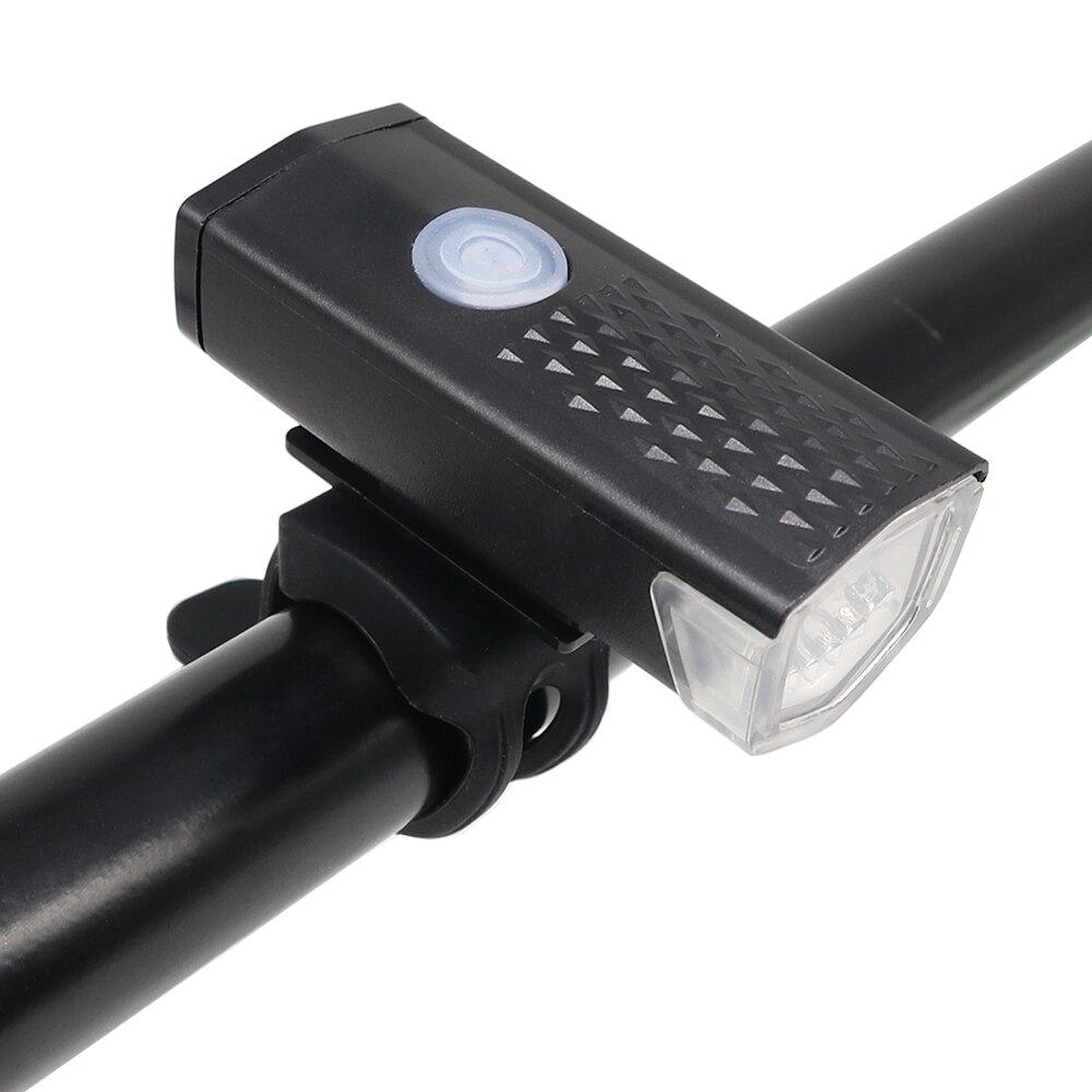 Fiets Licht Usb Oplaadbare 300 Lumen Fiets Lamp Koplamp Zaklamp Fietslicht Fiets Accessoires