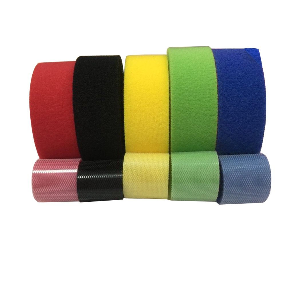 Plastic Nylon Cable Manager Cable Winder Cable Clip Ties Ribbon Wire Strap Seals Office Desktop Management