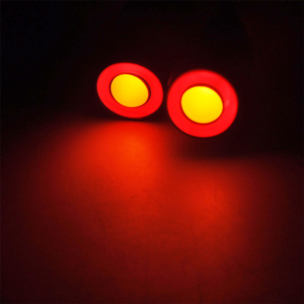 AXSPEED RC coche luz LED Ojos de Ángel y demonio faro 4,2 v-6v 10mm/13mm/17mm/22mm para 1:10 RC Rock Crawler Axial SCX10