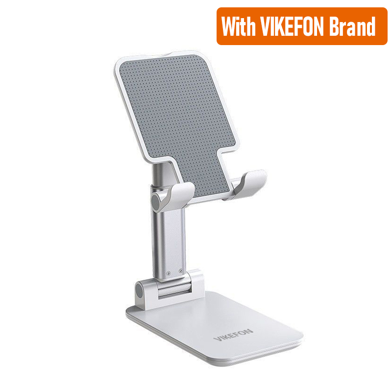 Soporte plegable para teléfono móvil, mesa de montaje de escritorio para tableta, Flexible y ajustable, soporte perezoso en vivo para todos los teléfonos: Verde