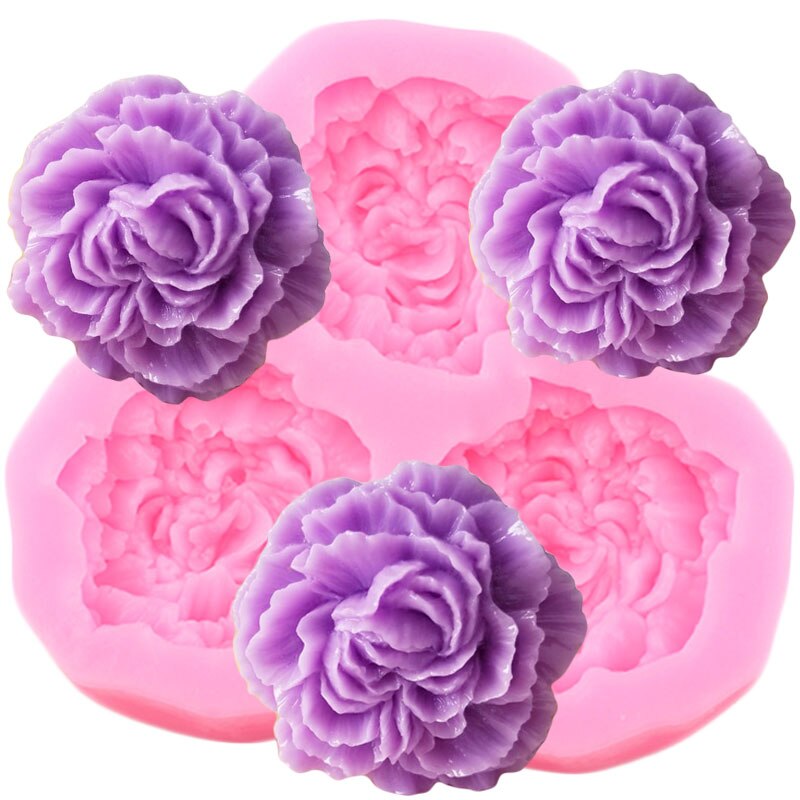 Blume Blossom Silikon Form Plumeria Orchidee Fondant Formen Kuchen Dekorieren Werkzeuge Cupcake Topper Candy Schokolade Gum Paste Formen: CE190