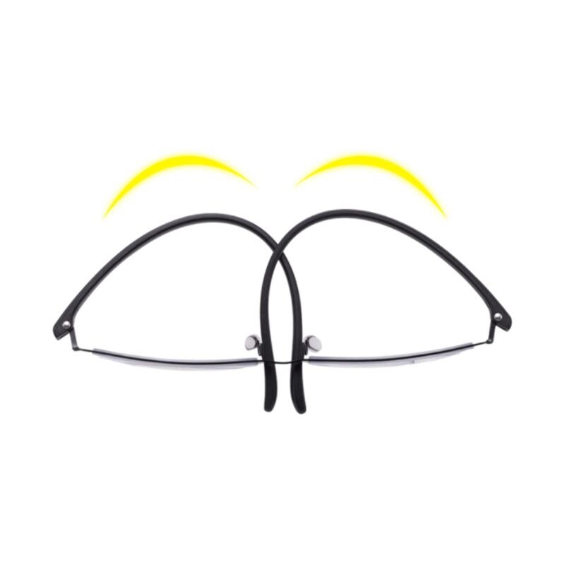 Men Women Progressive Multi Focus Reading Glasses Alloy Anti-Blue Presbyopic Glasses Eyewear Protector +1.0~+3.5
