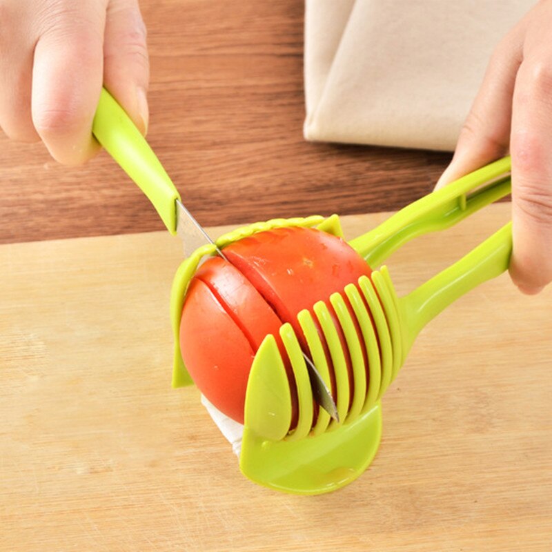 Plastic lemon squeezer hand power foodchopper Cut lemon artifact round platter slicer gadgets tool fruit separator
