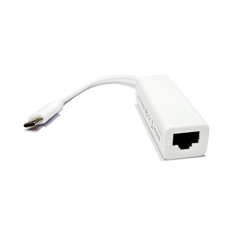 TYPE-C Om RJ45 Ethernet Lan Internet Kabel Adapter Lan Voor Macbook Windows 7/8/10 Laptop 10/100Mbps