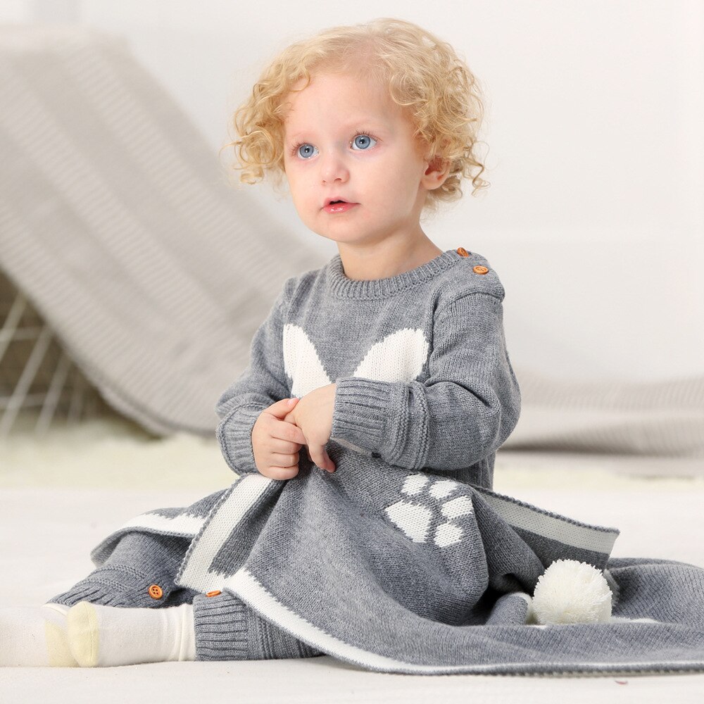 Baby Rompers Clothes Newborn Candy Color Knitted Toddler Kids Girls Jumpsuits Long Sleeve Infant Boys Overalls Children Outfits