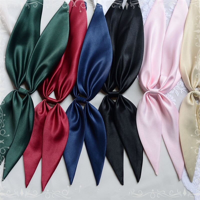 Pure color goldfish knot bow tie sailor suit collar flower JK Japanese uniform Kanto brocade college style