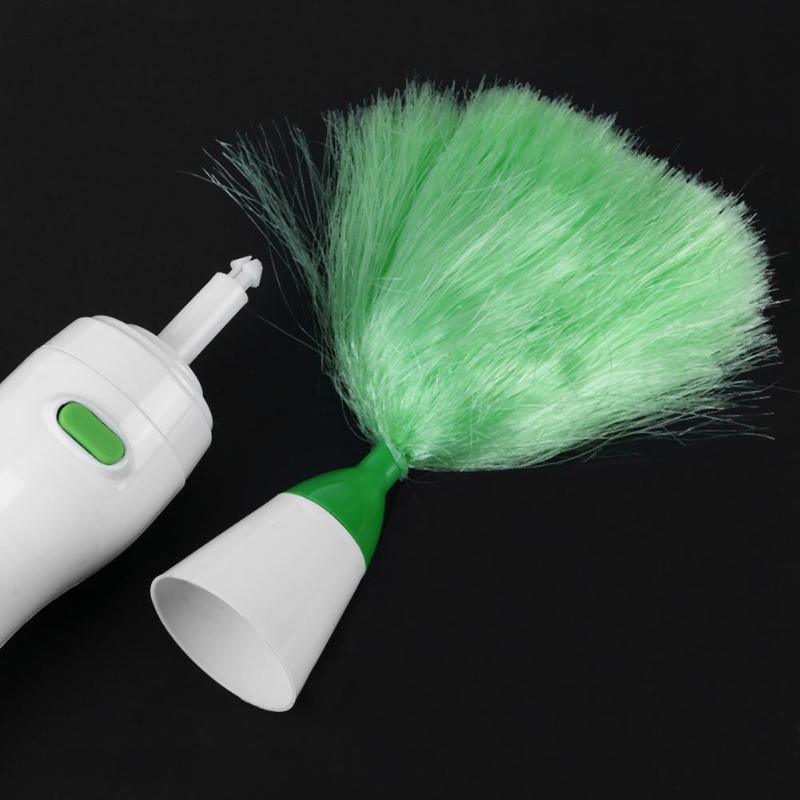 Multifunctionele Elektrische Dusters Dust Cleaning Brush voor Blinds Furniture Electronics Plumeau Window Cleaner
