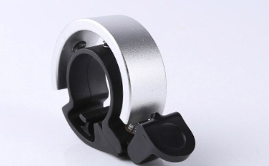 Bel Sepeda Cycling Invisible Road Mountain Bike Horns Accessories And Equipment Q Aluminum Alloy Bicycle Bells: SILVER