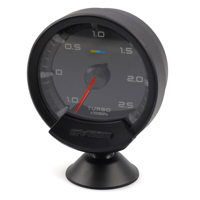 12V 60Mm Universal coche blanco Led Digital Turbo Boost Gauge medidor para Greddy