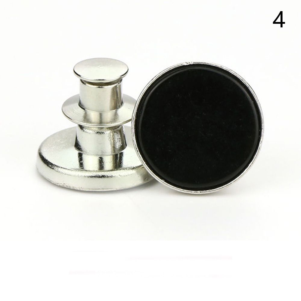 1 PC retro schnappen Verschluss Metall Tasten für Kleidung Jeans Abnehmbare Verstellbare Hosen Tasten Kostenloser Nagel NäHenne stecken Taille Geschmack Stift: 04