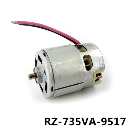 Mabuchi rz -735va-9517 elmotor  dc 12v ~ 18v 20400 rpm höghastighets hög effekt för elektriska borrar trädgårdsredskap
