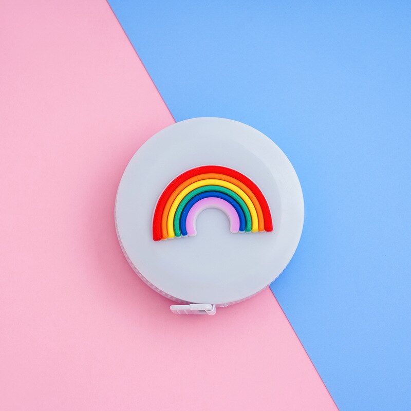 Mini tape measure round portable tape measure three chest circumference waist circumference soft ruler clothing measure: ruler 1