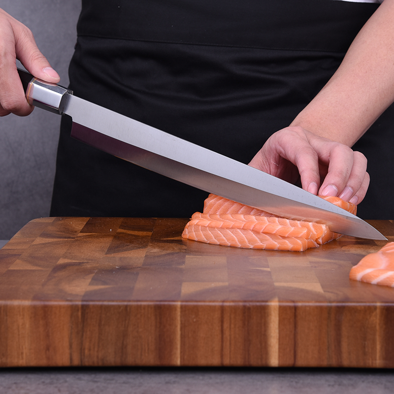 Professionele Japanse sashimi mes Yanagiba Fileren Messen Sushi Roestvrijstalen Keuken Mes Japan Stijl Yanagi Vis Messen