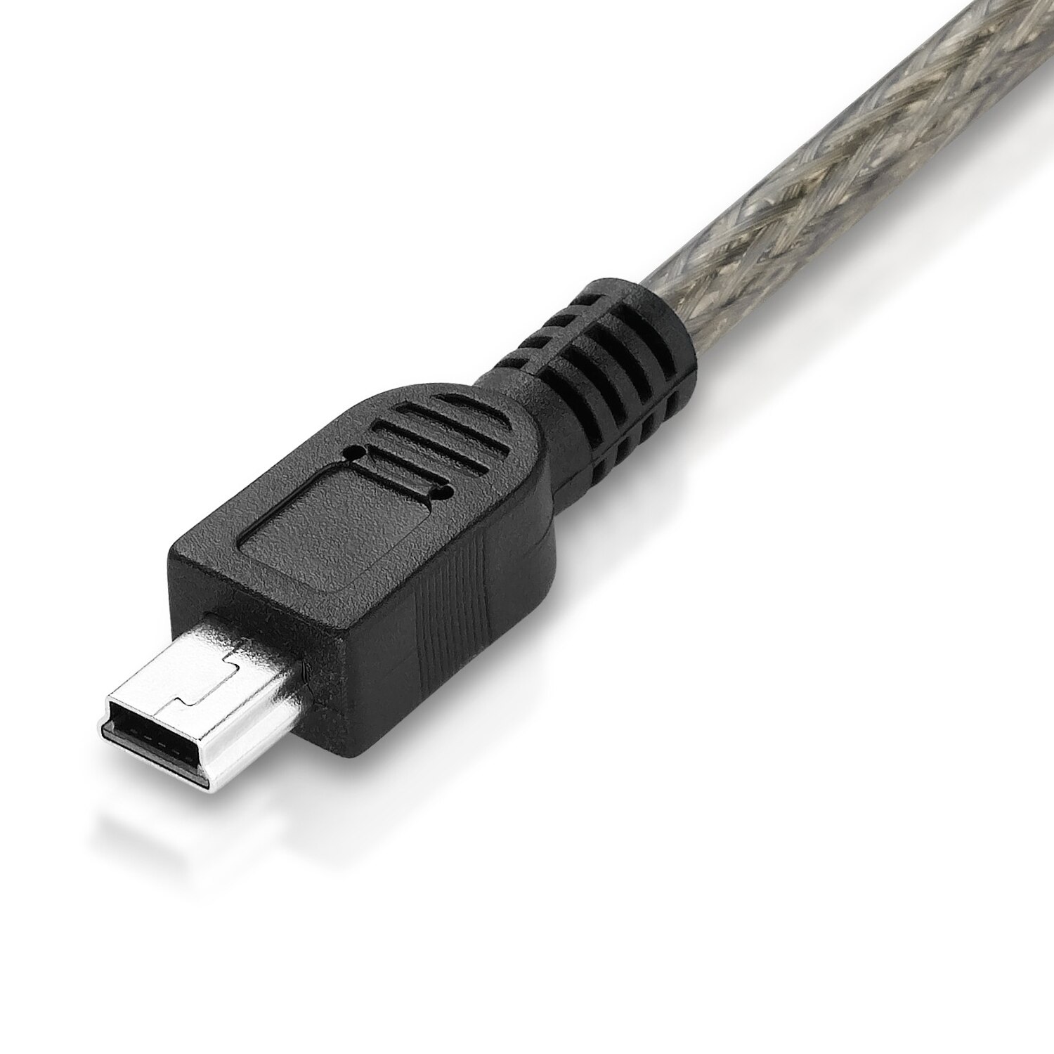 Lballist Mini 5Pin Usb-kabel Usb 2.0 Type A Male Naar Mini 5P Mannelijke Folie + Gevlochten Afgeschermde 1.5M 3M 5M