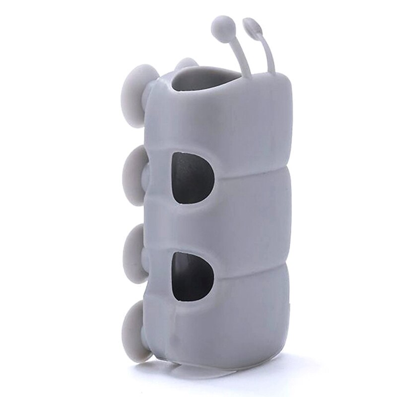 Supporto per soffione doccia portatile per bagno supporto per doccia a parete con ventosa supporto per doccia in Silicone: Gray
