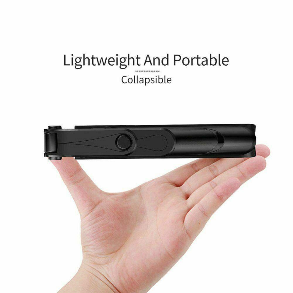 Drahtlose Bluetooth Selfie Stock Tragbare Handheld Monopod Faltbare Mini Stativ Mit Auslöser Für Iphone 11 Samsung S20 S10