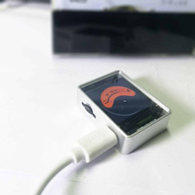 1.3" inch HD LCD Voice-activated music level Indicator analog VU meter music spectrum display rhythm Analyzer multi-mode GPS