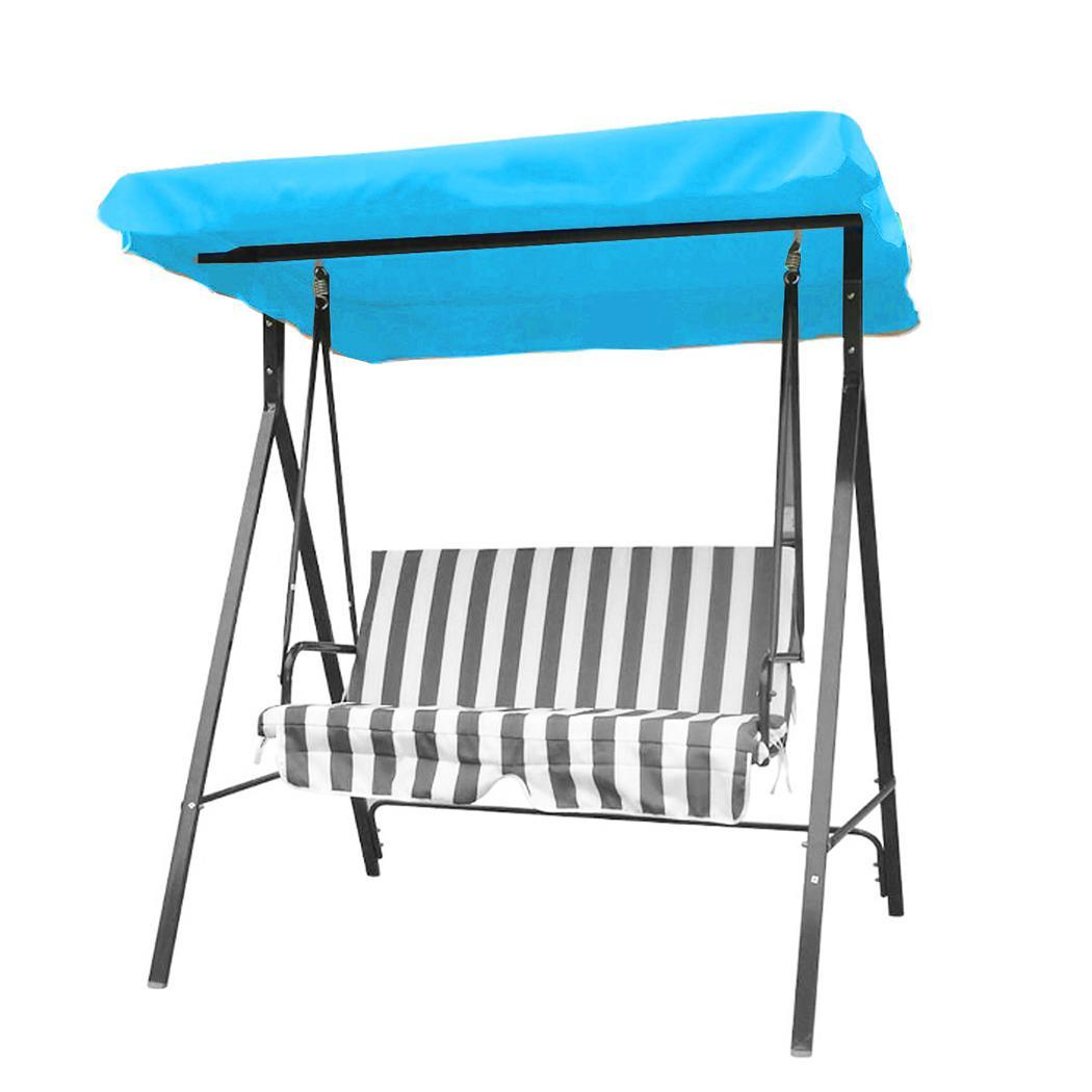Strandstoelen buiten patio schommel luifel anti uv binnenplaats luifel stoel luifel strandstoel huishoudelijke benodigdheden zomer benodigdheden: Blauw maat 1