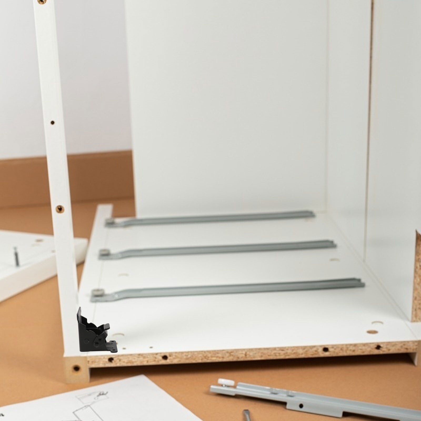 2pcs Furniture Spring Hinges Folding Hinges Home Table Leg Folding Hinges